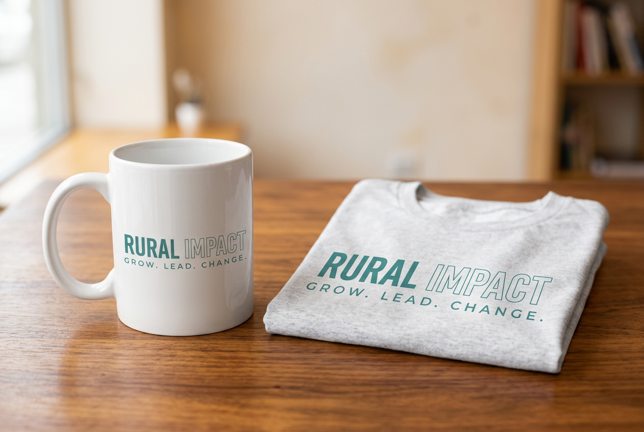 Rural Impact mug and T-shirt